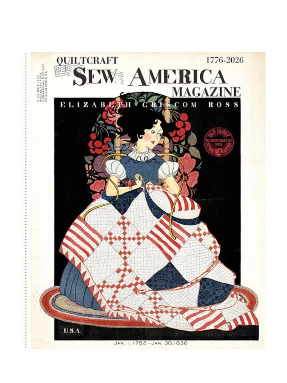 Betsy Ross Fabric Panel 2026
